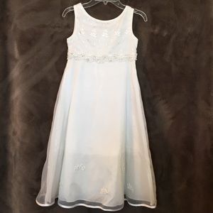 Rare Editions Communion Flower Girl Dress Size 7